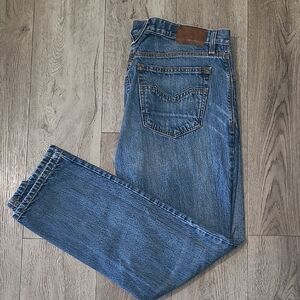 Harley-Davidson Men's Blue Straight Jeans